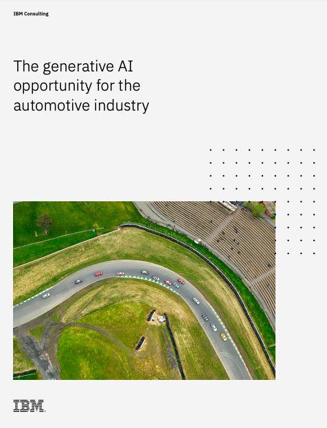 The generative AI opportunity for the automotive industry