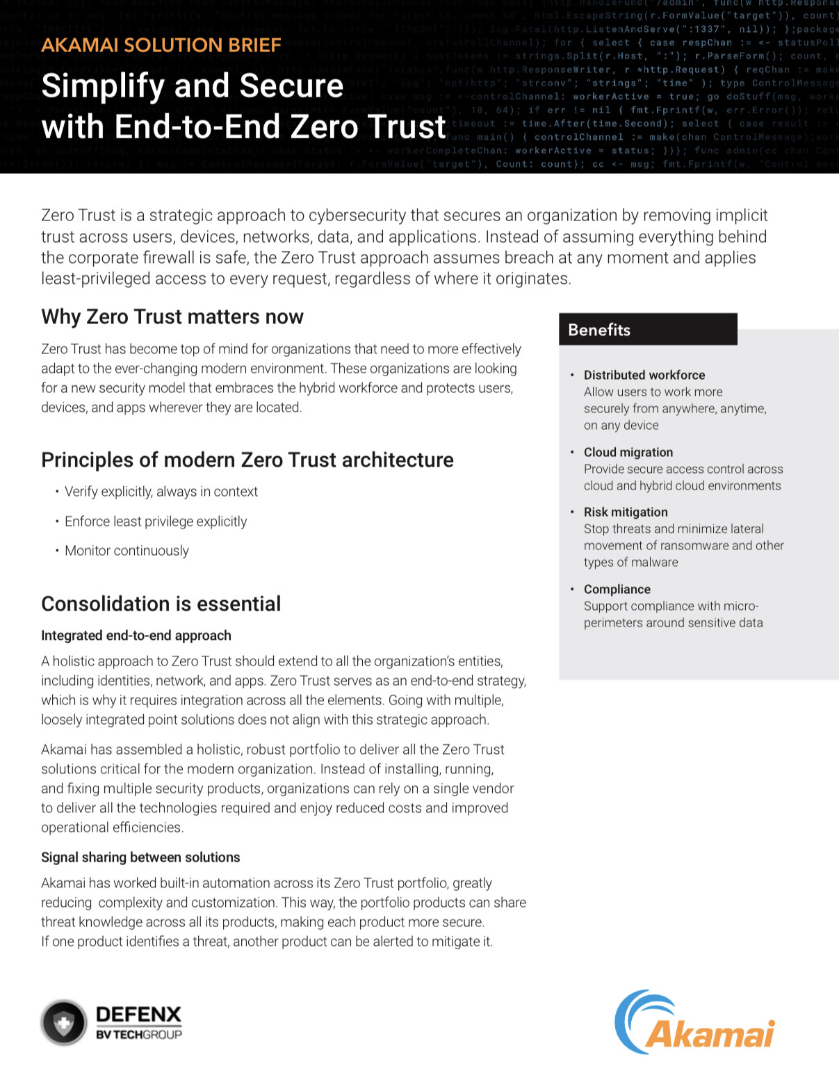 Simplify and Secure with End-to-End Zero Trust