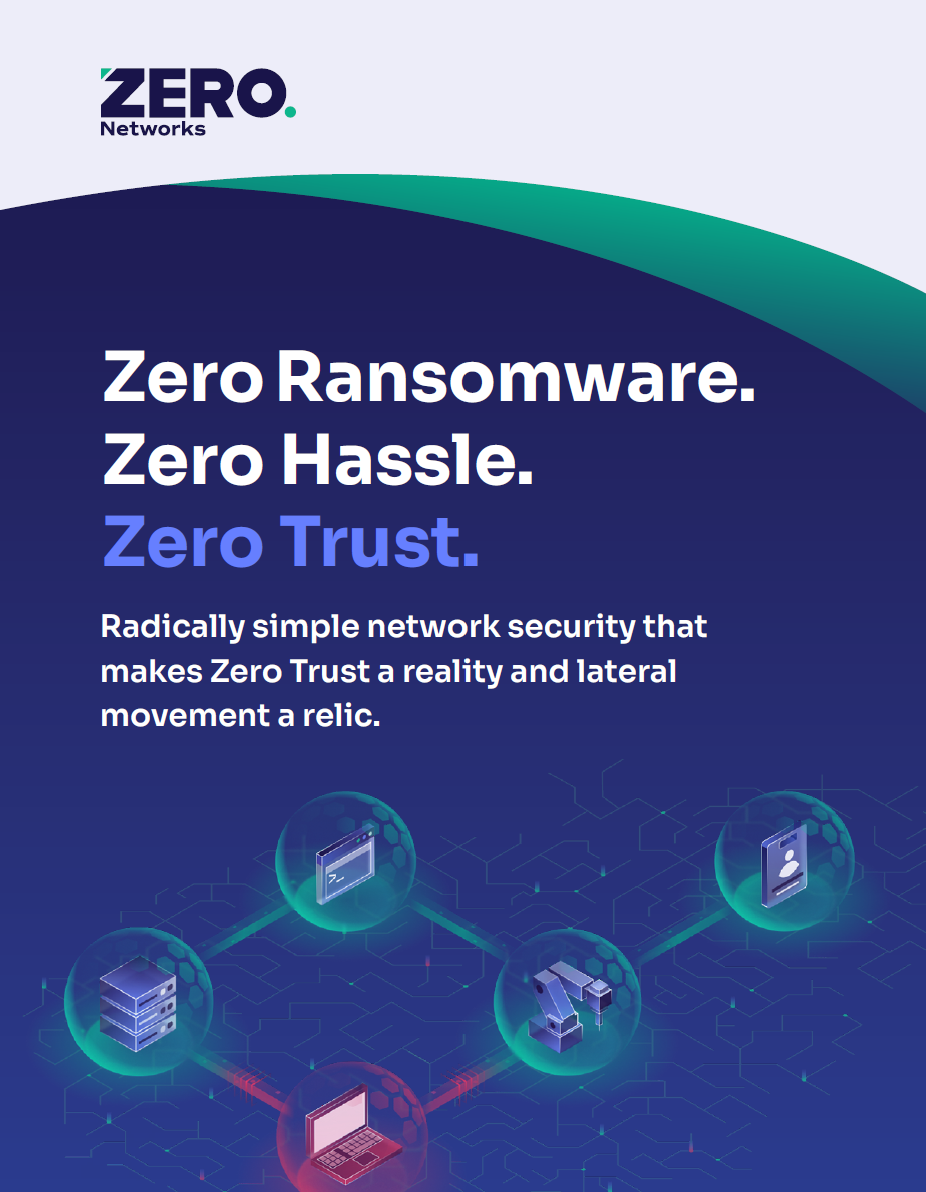 Zero Ransomware. Zero Hassle. Zero Trust.