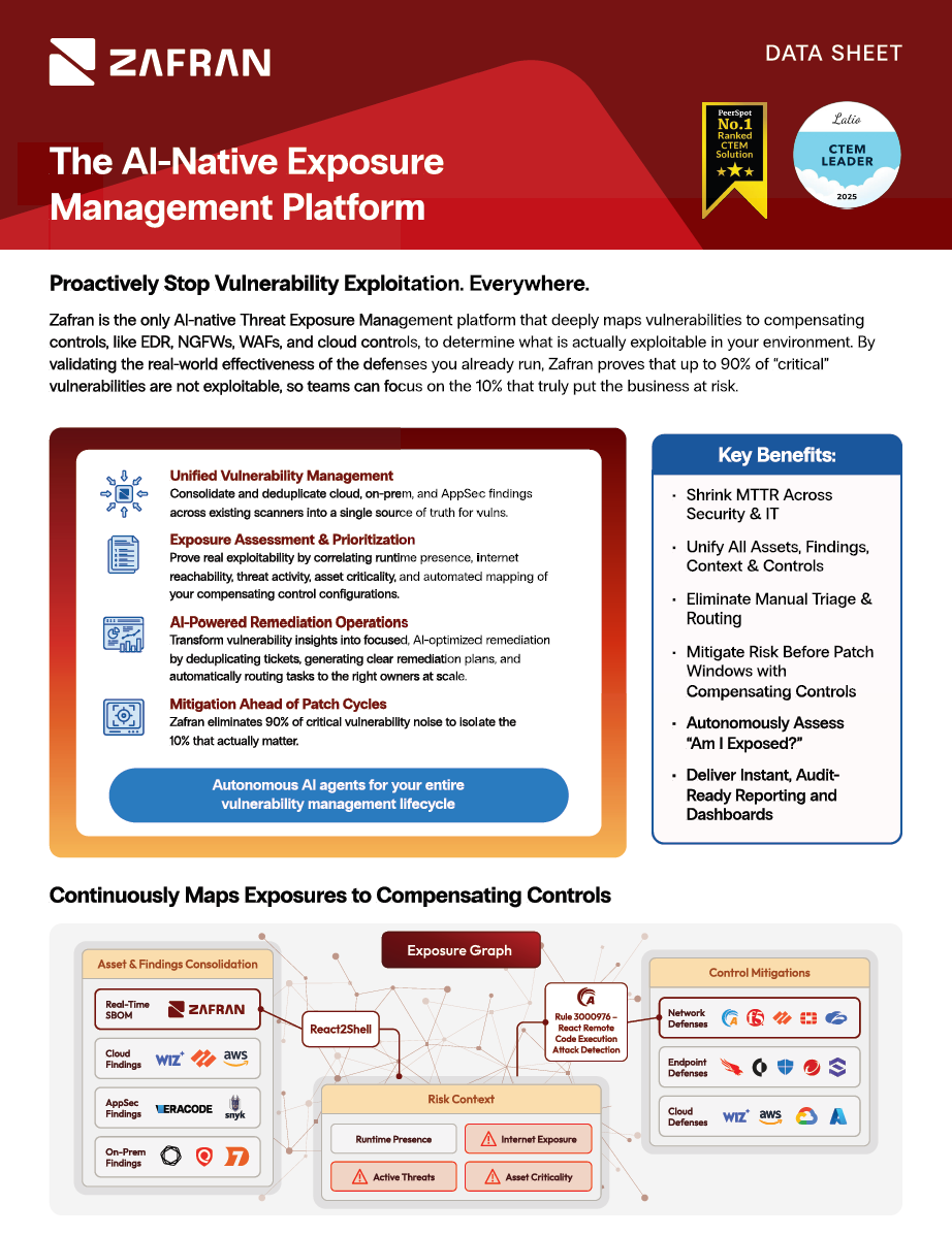 The AI-Native Exposure Management Platform