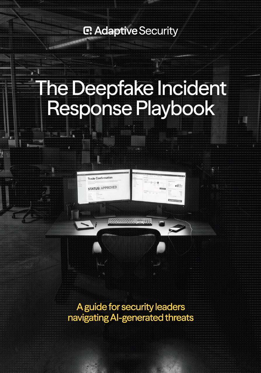 The Deepfake Incident Response Playbook