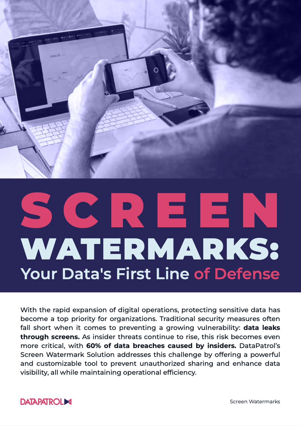 DataPatrol Screen Watermark Solutions