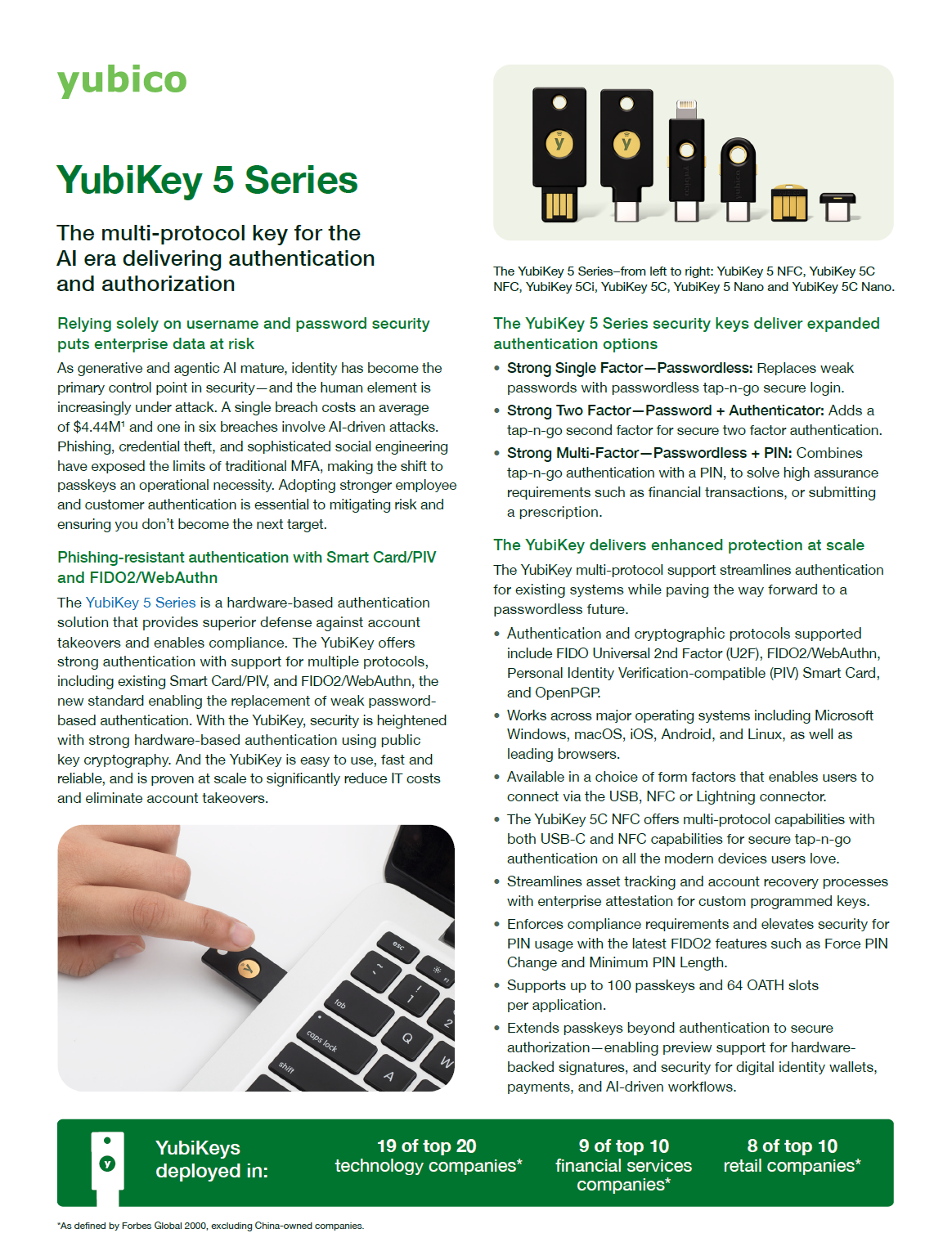 YubiKey 5 Series