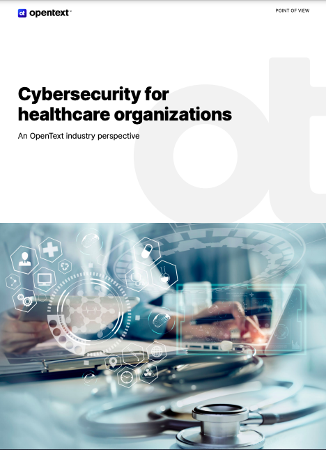 Cybersecurity for healthcare organizations