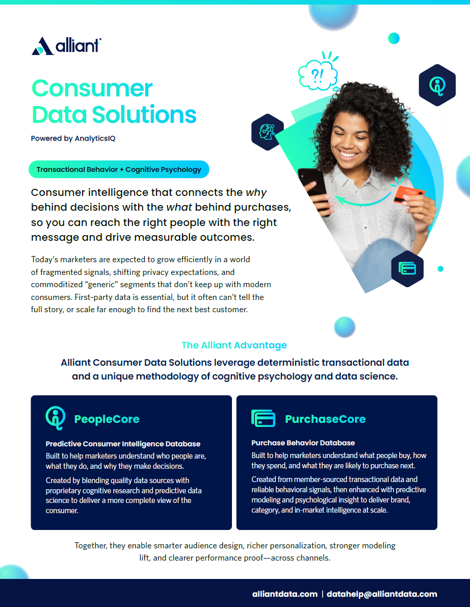 Consumer Data Solutions