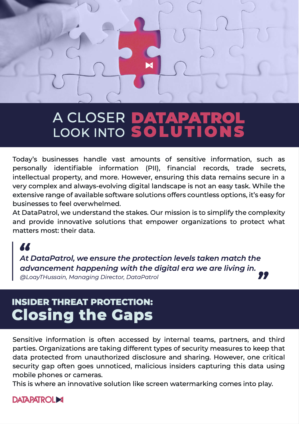 DataPatrol Solutions