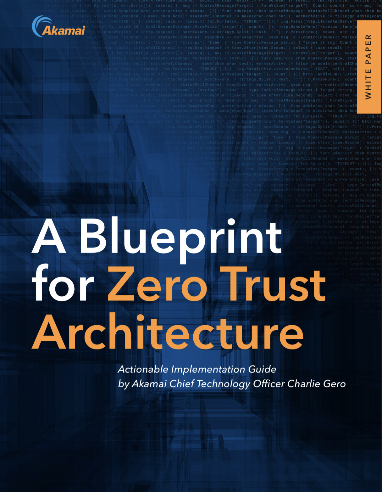 A Blueprint for Zero Trust Architecture
