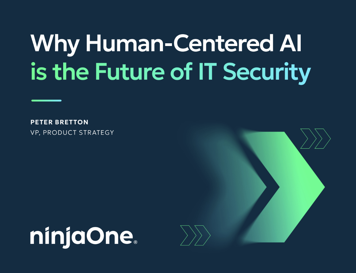 Why Human-Centered AI is the Future of IT Security
