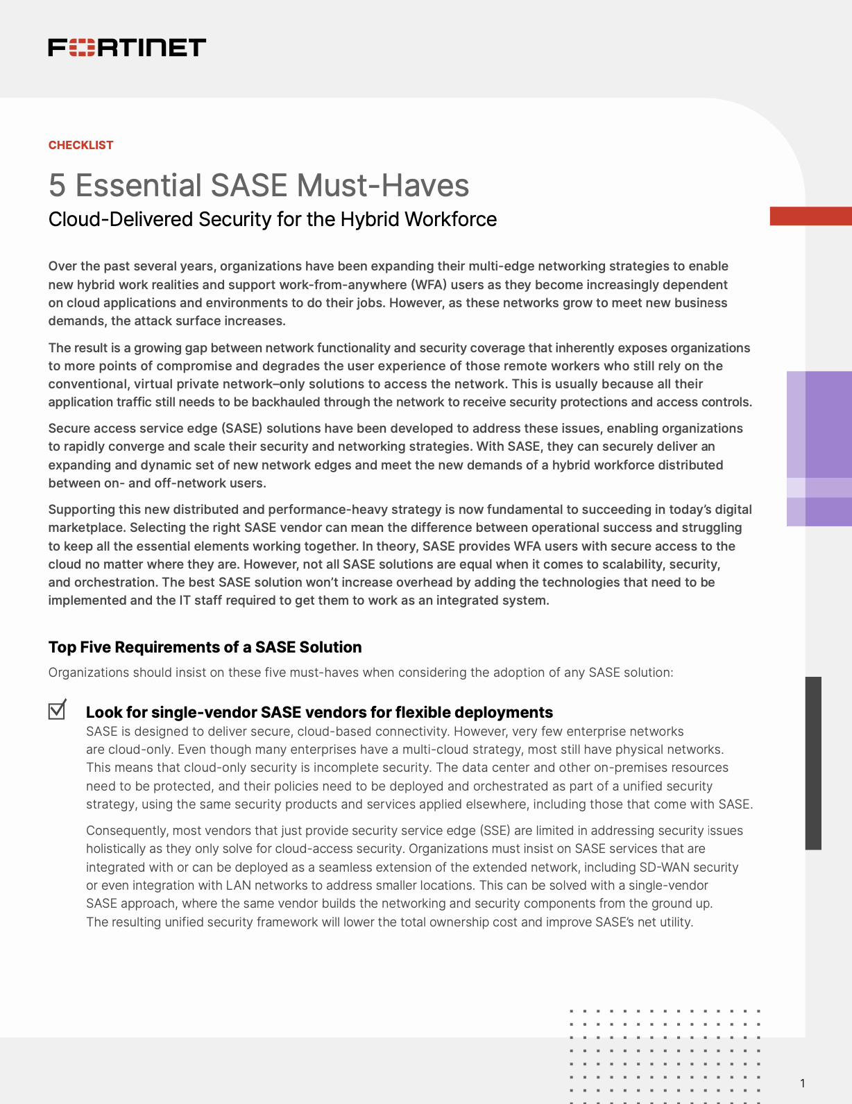 5 Essential SASE Must-Haves